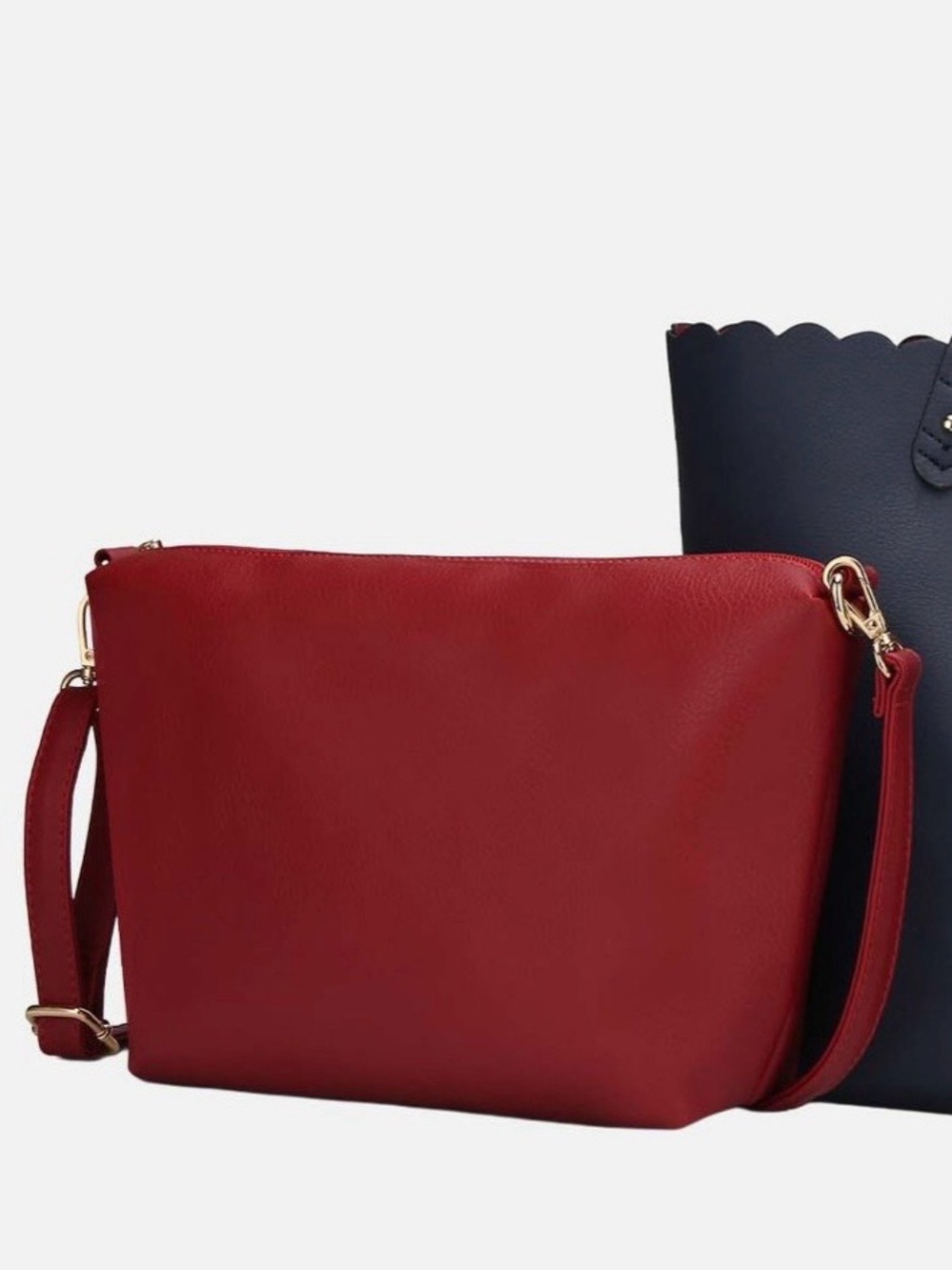 Mia K (MFK Collection) Red Women's Crossbody Bag